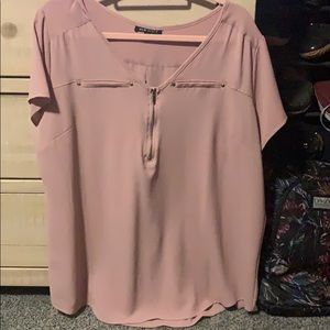 New Glory blush blouse